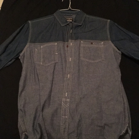 Express Jean Color Shirt - Picture 3 of 5